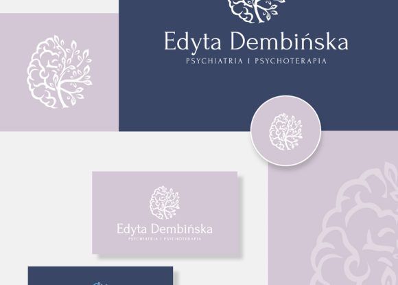 Projekty logo dla psychologa psychoterapeuty