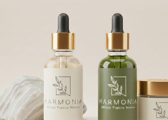 projekt etykiety kosmetyki