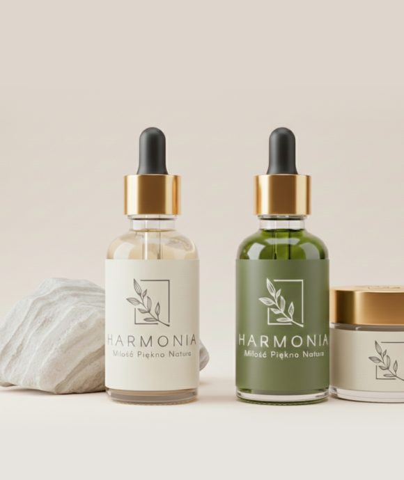 projekt etykiety kosmetyki